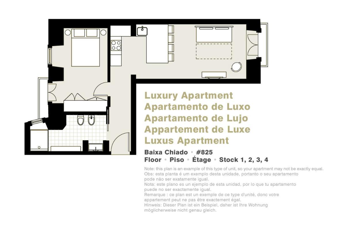 Lisbon Serviced Apartments - Baixa Kültér fotó